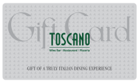 Toscano gift card